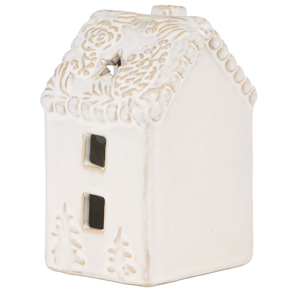 ФИГУРКА "ДОМИК" С LED-ПОДСВЕТКОЙ КОЛЛЕКЦИЯ "PINE CONES", 8,3*7,5*12,5 СМ