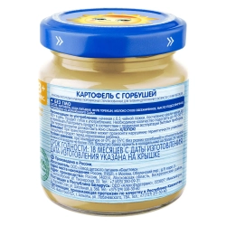 Пюре Бабушкино лукошко Горбуша-картофель с 8 мес 100 г