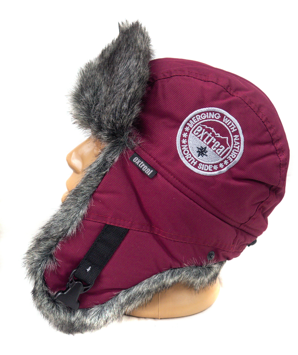 Шапка-ушанка ТИКСИ мех Барсук Мембрана