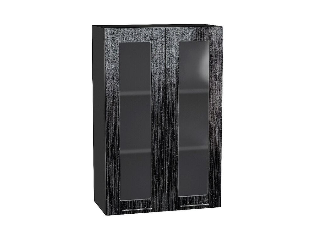 Шкаф верхний с 2-мя остекленными дверцами Валерия-М