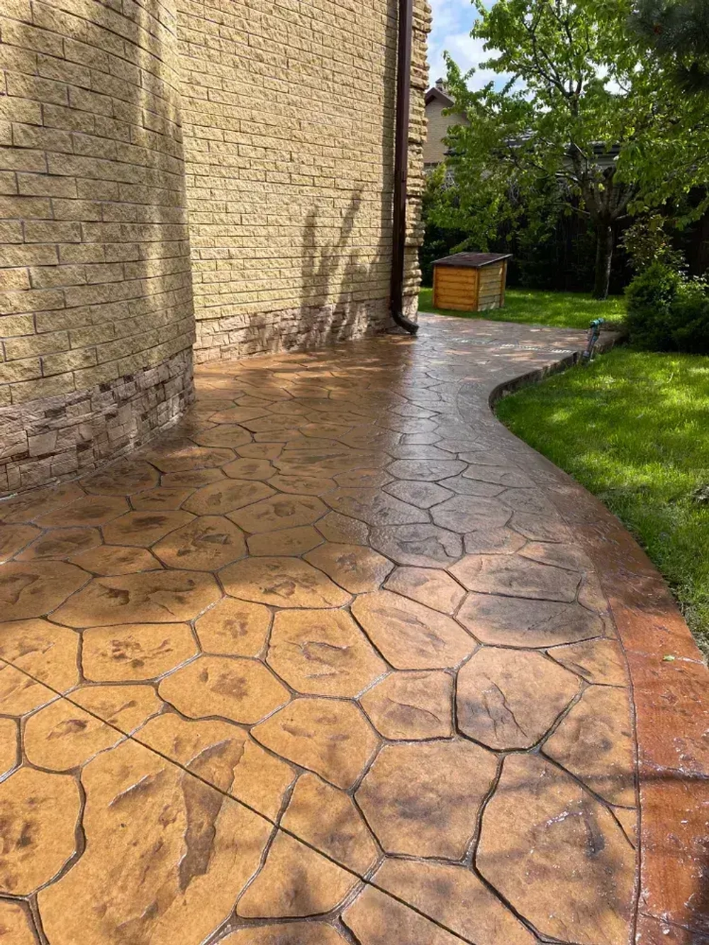 Лак по камню для бетона, тротуарной плитки, камня Savado прозрачный 16 кг