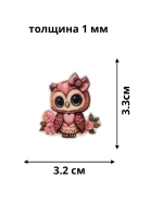 Акриловые кабашоны для бантиков