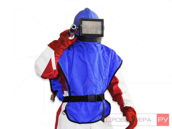 Шлем пескоструйщика Vector HP с регулятором арт. 52000