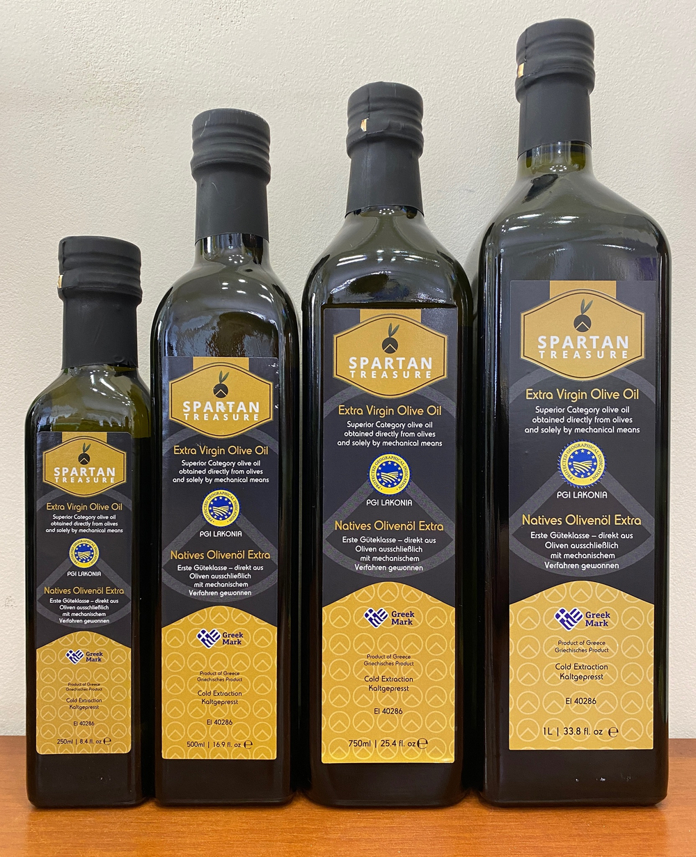 Оливковое масло  SPARTAN TREASURE, IGP,c/б, Греция