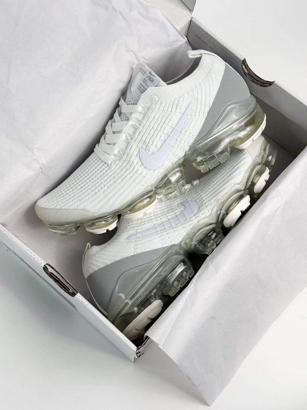 Кроссовки Nike Air Vapormax 2019 #B204 (бел.)