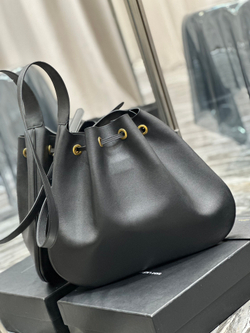 Saint Laurent Paris VII Large Flat Hobo Bag