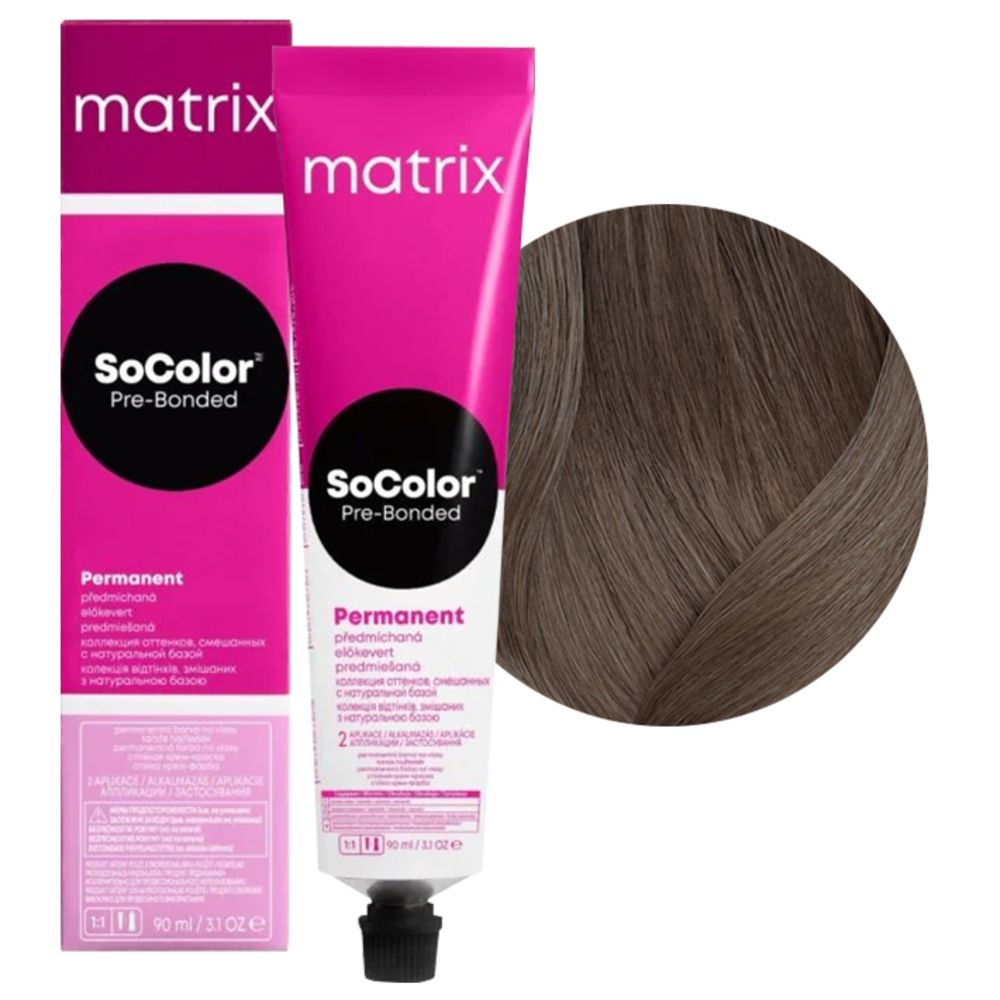MATRIX SoColor Pre-bonded Permanent 5AV, 90 мл
