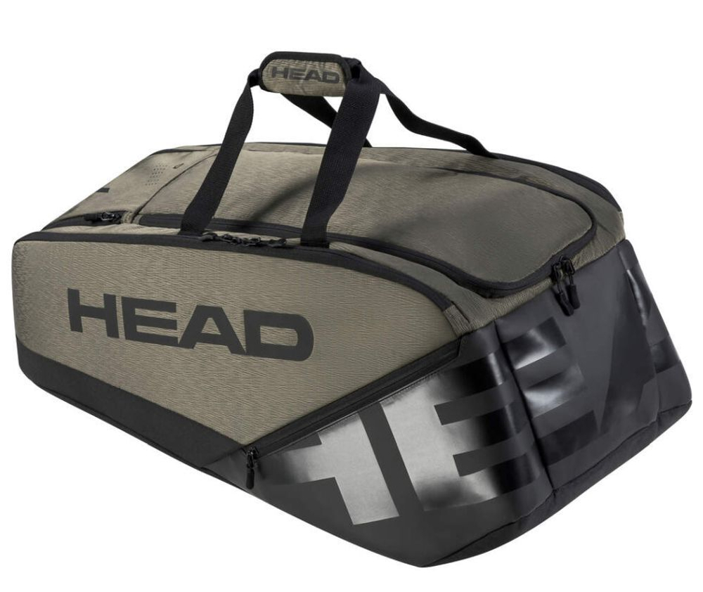 Сумка теннисная Head Pro X Racquet Bag XL - thyme/black