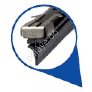 Лента дворника 500мм АЛКА силикон\графит а0117 пара