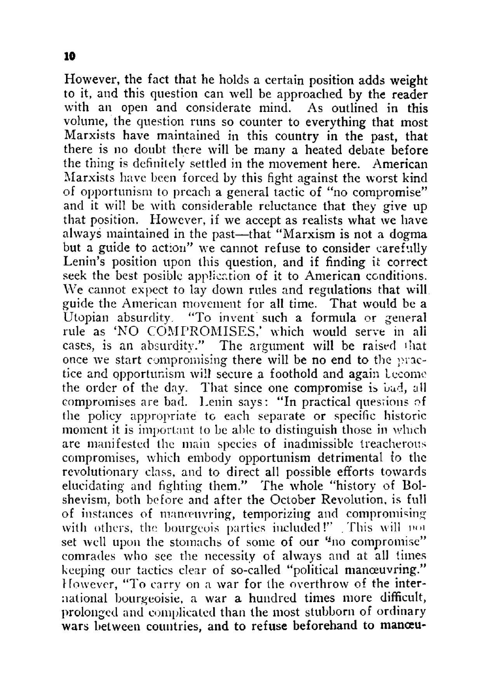 "Left Wing" Communism. An Infantile Disorder | Vladimir Ilich Lenin