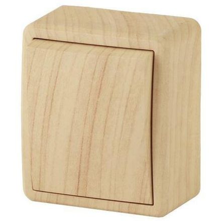 Переключатель 1-кл. ОП Эра Эксперт 10А IP20 11-1203-11 250В 10AX сосна Эра Б0020662