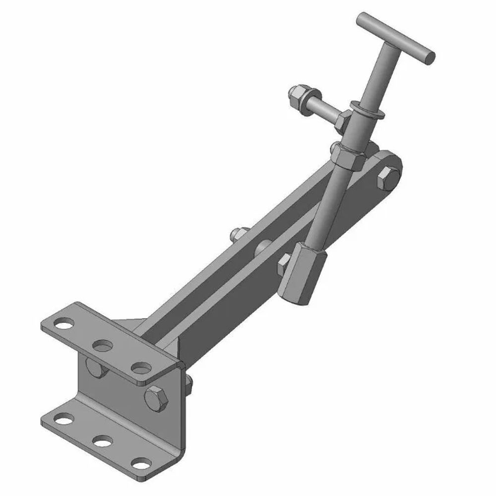 Сцепка МБ с внутренним кронштейном, универсальная, регулируемая, поворотная, шпилька 16мм