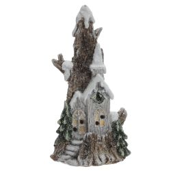 GAEM Фигурка декоративная "Домик" с подсветкой (LR44x2,прилаг), L, L8 W7 H16 см, 2в.