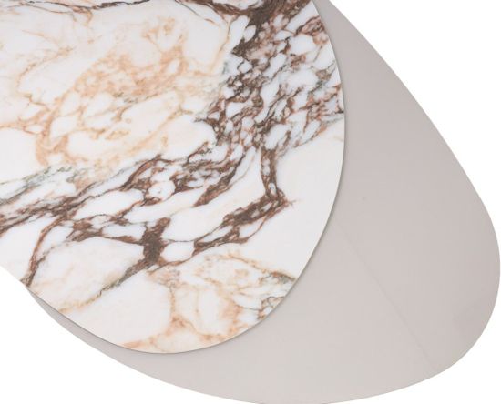 Столик кофейный Nikolas, керамика с прожилками