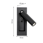 Настенный светодиодный светильник Favourite Bedside 4494-1W