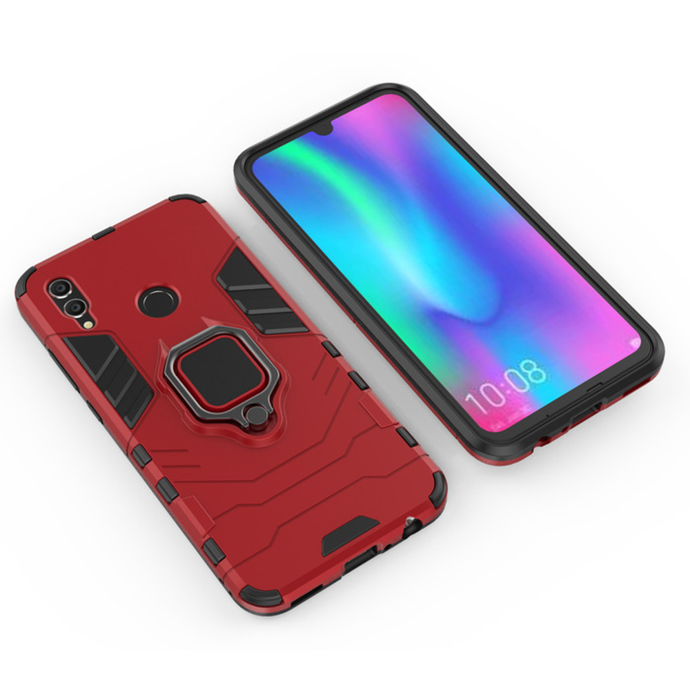 Противоударный чехол с кольцом Panther Case для Huawei Honor 10 Lite / P Smart 2019