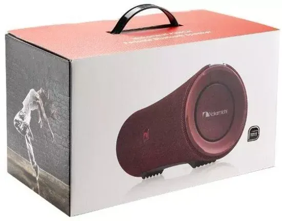 Портативная беспроводная колонка Nakamichi Punch RED (красный)