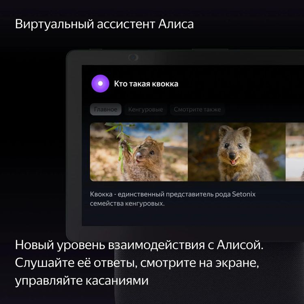 Умная колонка ЯНДЕКС Станция Дуо Макс Zigbee, 60Вт, с Алисой, зеленый [yndx-00055grn]