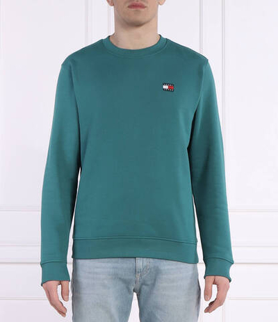 Худи badge crew ext Tommy Jeans - морской(DM0DM17986)