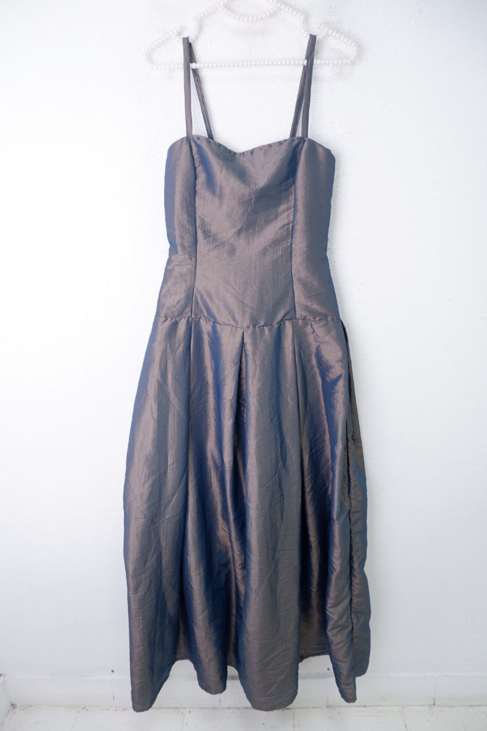 Платье переливающееся макси 44 размер