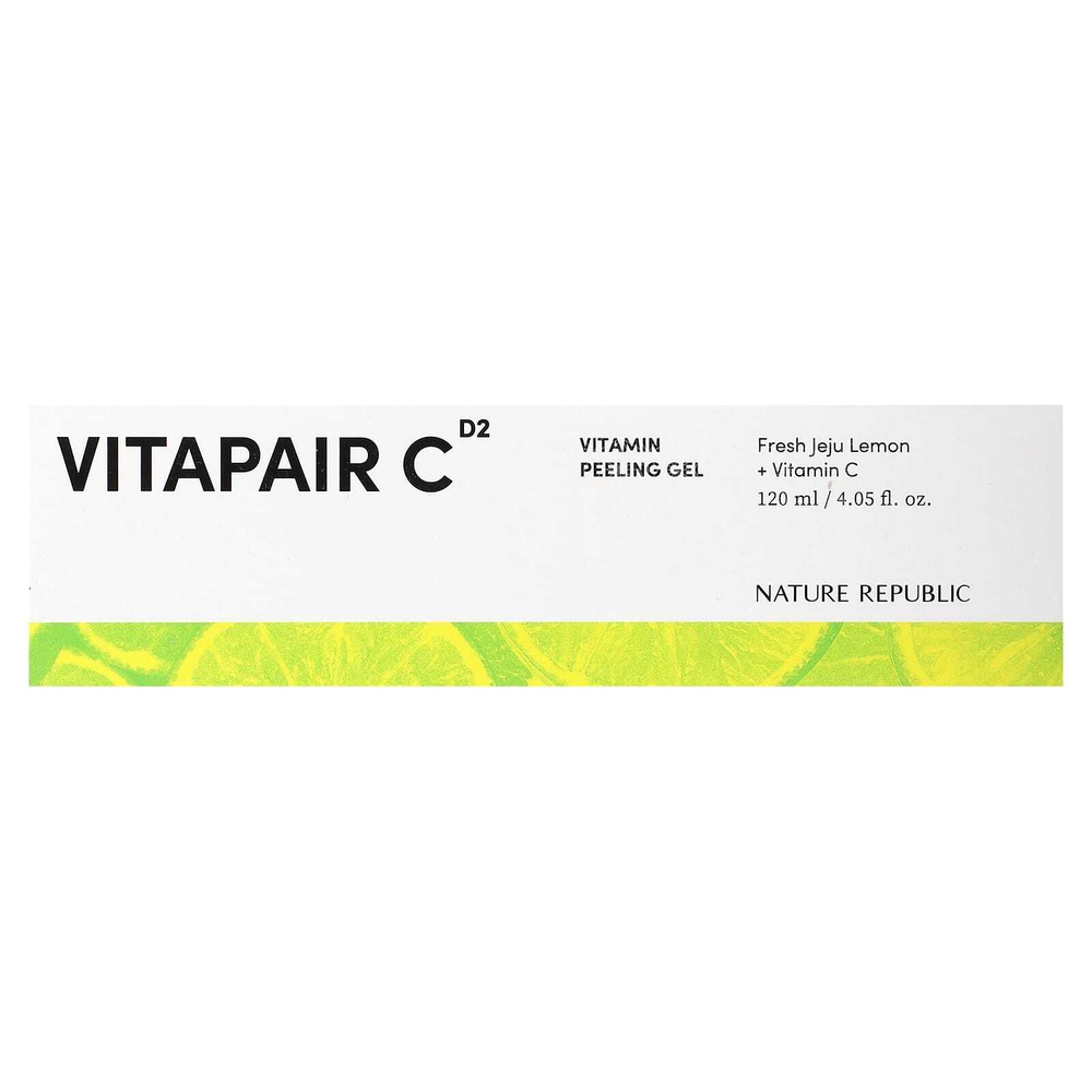 Nature Republic, Vitapair C D2, витаминный пилинг-гель, 120 мл (4,05 жидк. унц.)