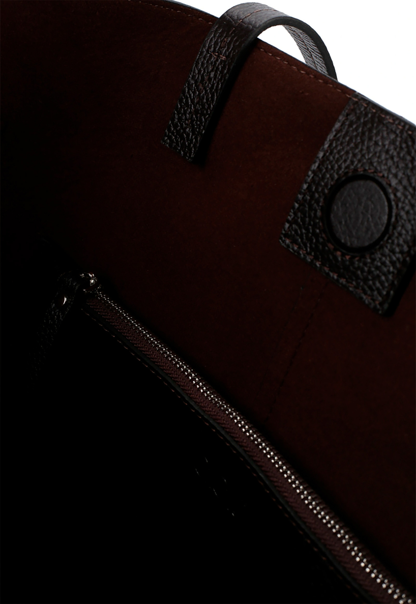 Женская кожаная сумка DBR 31170 темно-коричневый