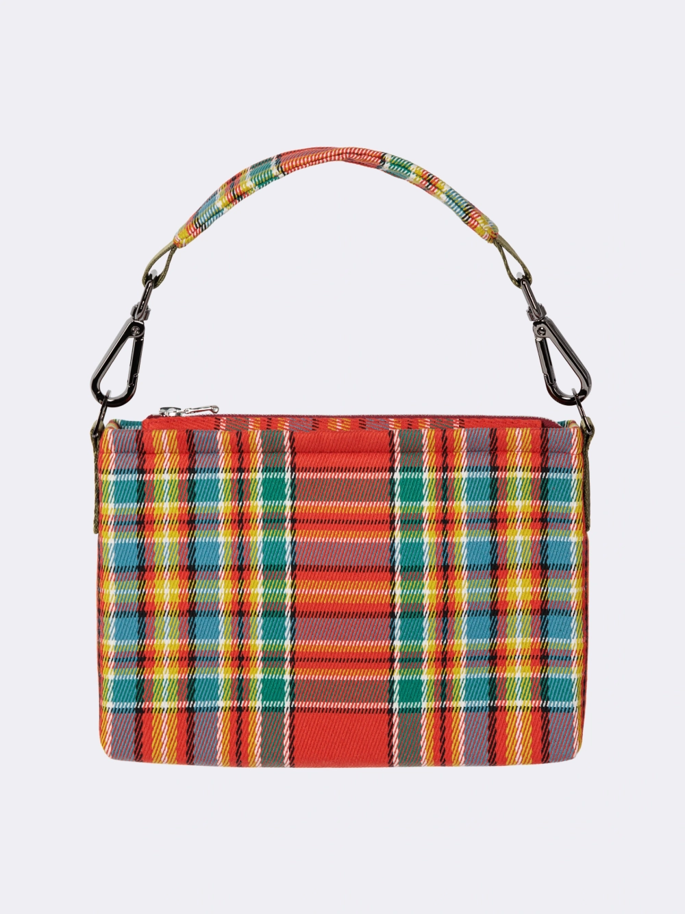 Сумка-клатч в клетку OLA OLA