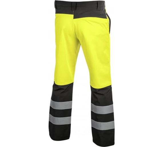Брюки сигнальные желтые SOFTSHELL TRAUN Högert, арт. HT5K337