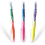 Набор выделителей текста двухсторонних 6цв,1-3мм, Crown