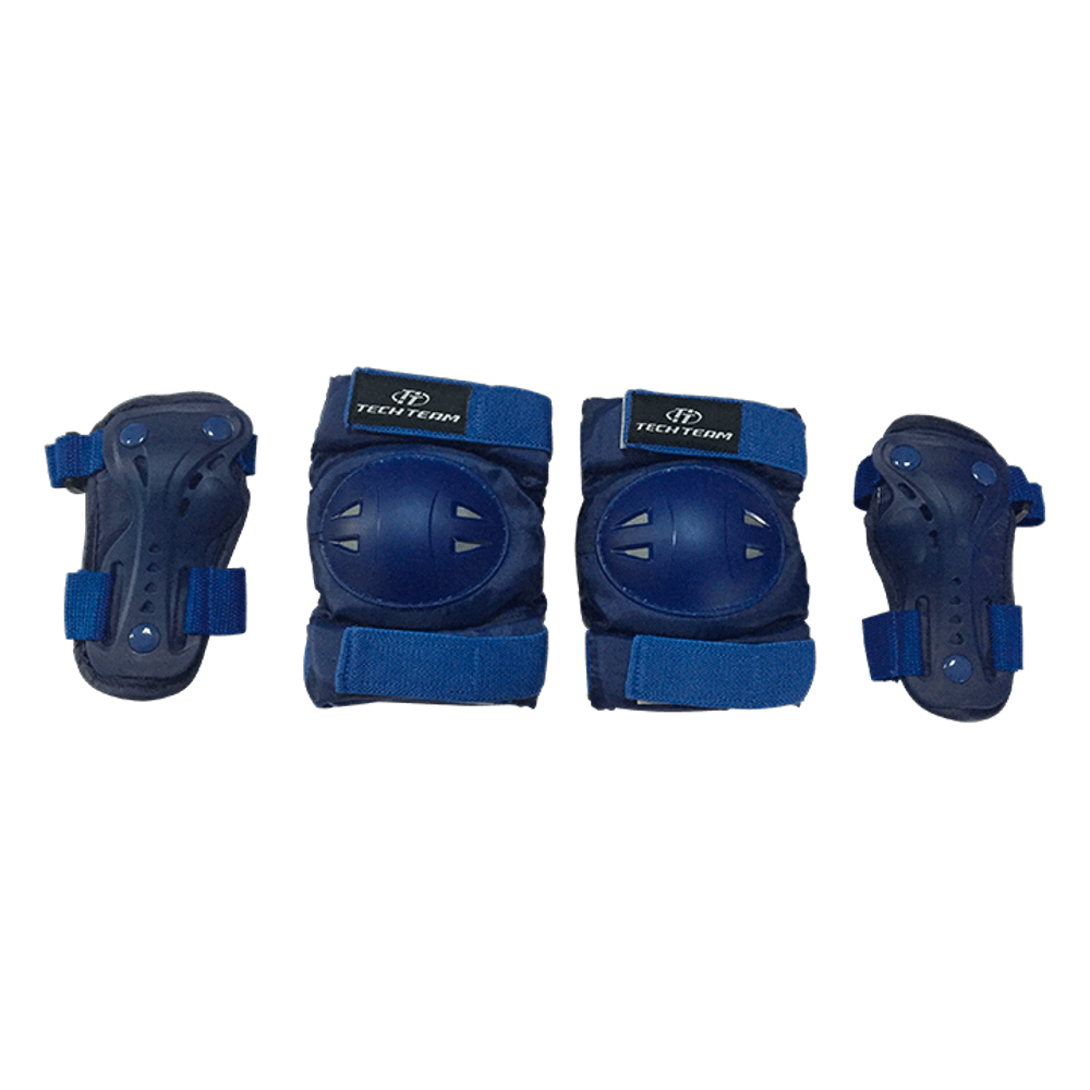 Детская защита для катания Тech Team SAFETY LINE 500 синяя размер S