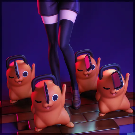 Reze and Pochita's - Chainsaw Man