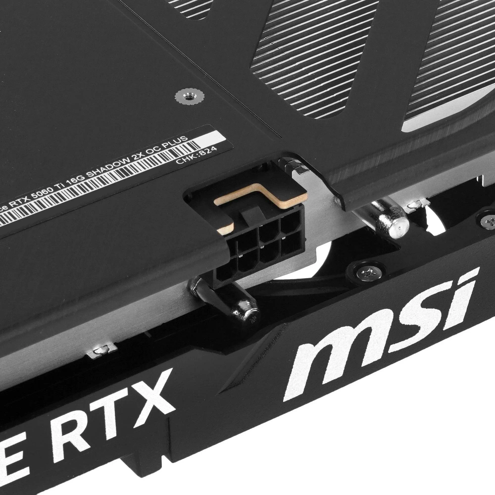 Видеокарта MSI RTX5060Ti SHADOW 2X OC PLUS 16GB GDDR7 (RTX 5060 Ti 16G SHADOW 2X OC P)