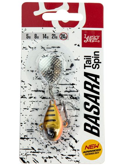 Тейл-спиннер Lucky John BASARA TAIL SPIN 24.0г 007 в блистере