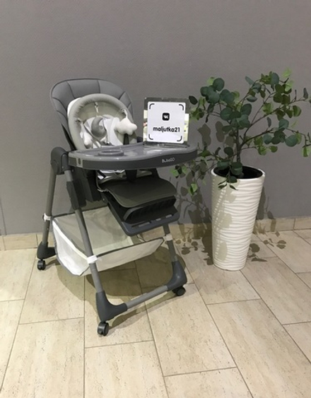 Стульчик для кормления Bubago Amelia цвет Светло-Серый/Light &Grey арт BG 103-2