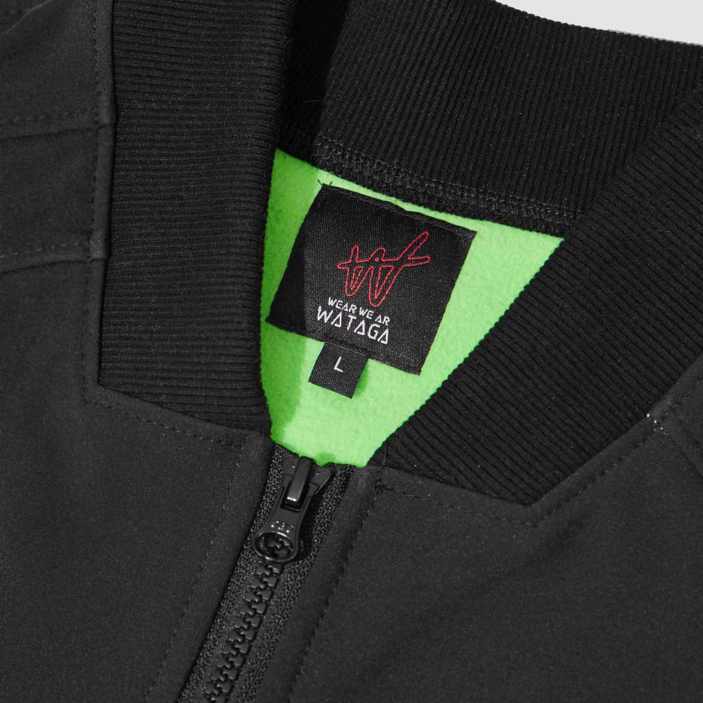 Олимпийка Wataga Toxic Slim Fit Черная