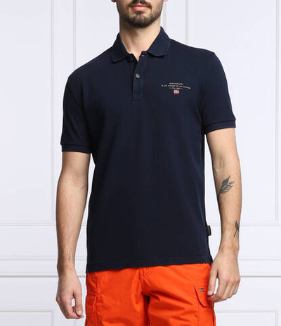 поло elbas Napapijri - темно-синий(NP0A4GDL)