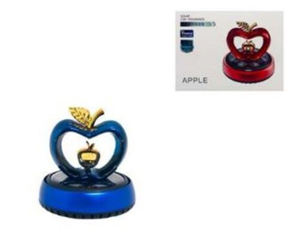 Ароматизатор-игрушка -на торпеду- Яблоко с APPLE внутри - солн батар (жидк)