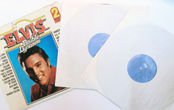 Винтажная виниловая пластинка Elvis Presley Double Dynamite 2LP (UK 1975)