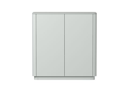Шкаф Tammi 2 двери низкий (светло-серый)