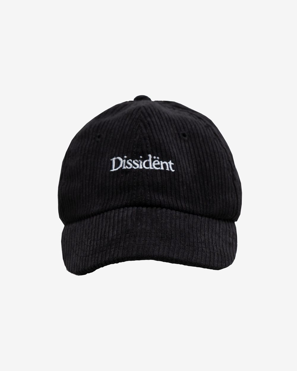 Кепка Dissident Cap Velvet Logo Cap Black