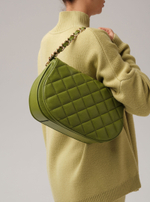 Кожаная сумка Azaro 30788 зеленый бамбук