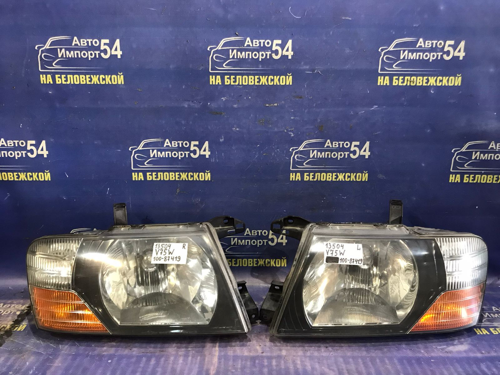 Фара передняя левая MITSUBISHI PAJERO 1999-2002