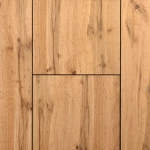 Стол Dublin раскладной 120-160х80х75 Дуб Вотан, чёрные ножки