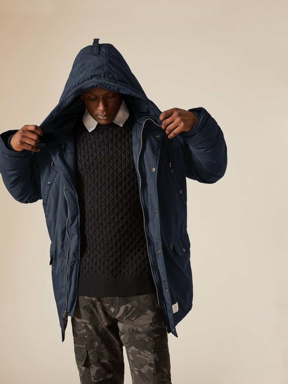 Куртка утепленная мужская ALPHA INDUSTRIES N-3B ALTITUDE MOD PARKA