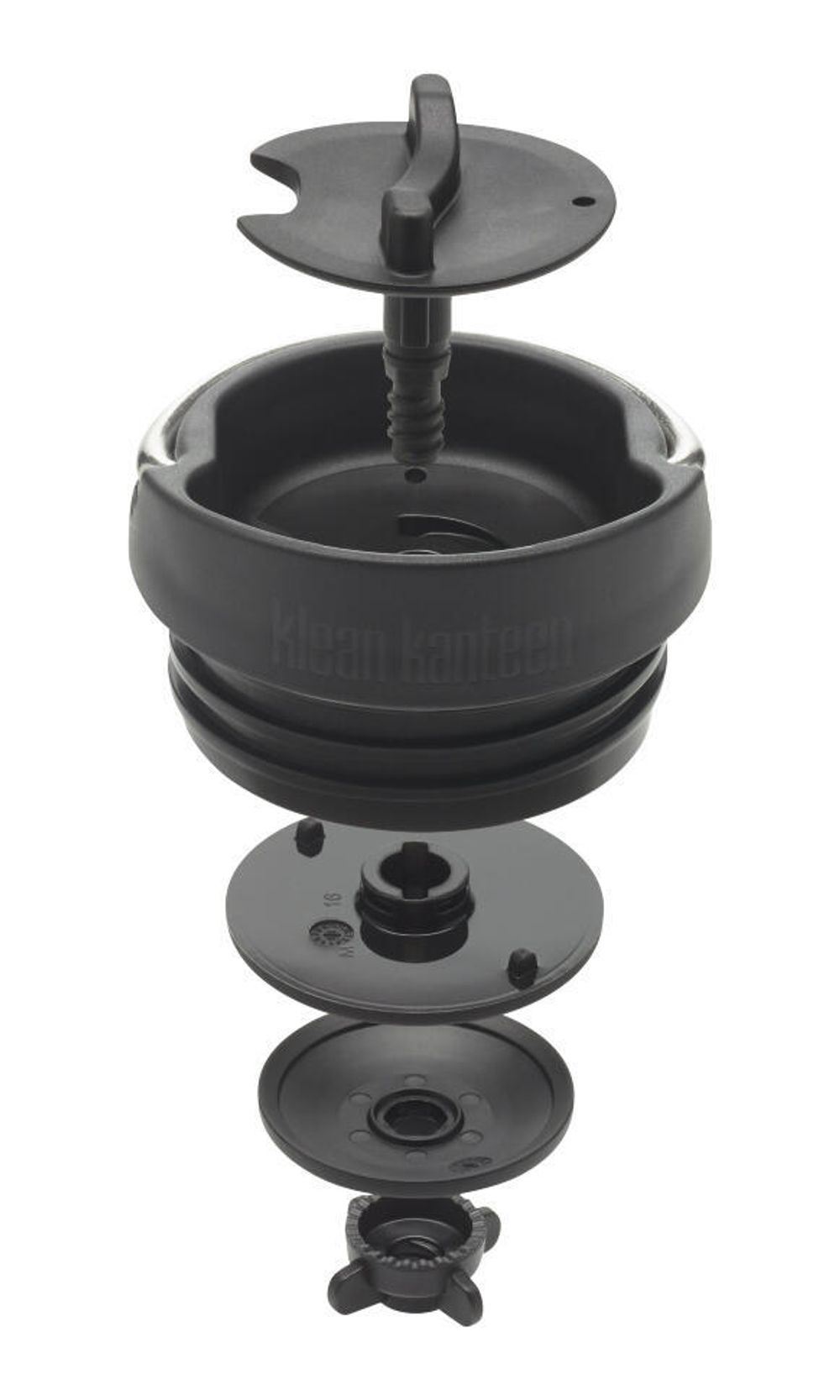 Термокружка Klean Kanteen TKWide Cafe Cap 20oz (592 мл) Black