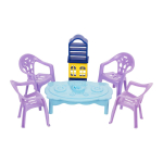 Набор посуды, корзинка 7062-28