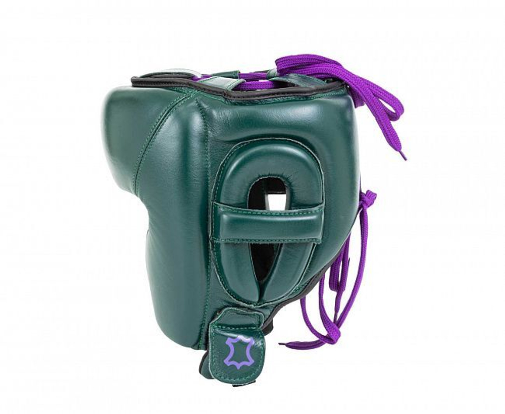 Шлем боксерский Clinch Undefeated темно-зеленый C162