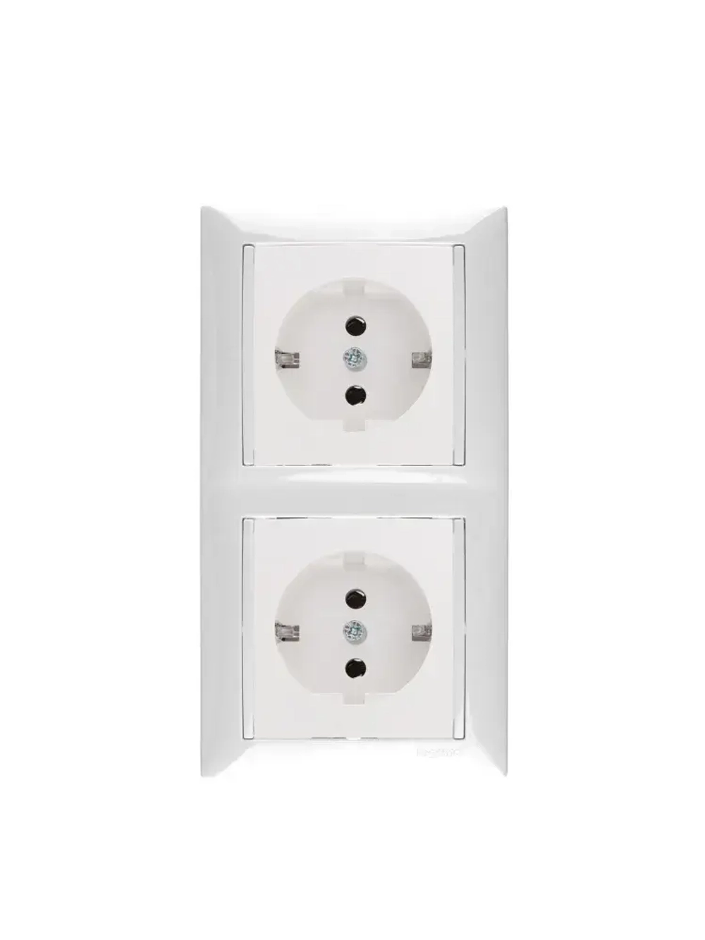 Розетка Legrand Vаlena цвет белый с заземлением (2шт) + рамка 2 пост 1шт