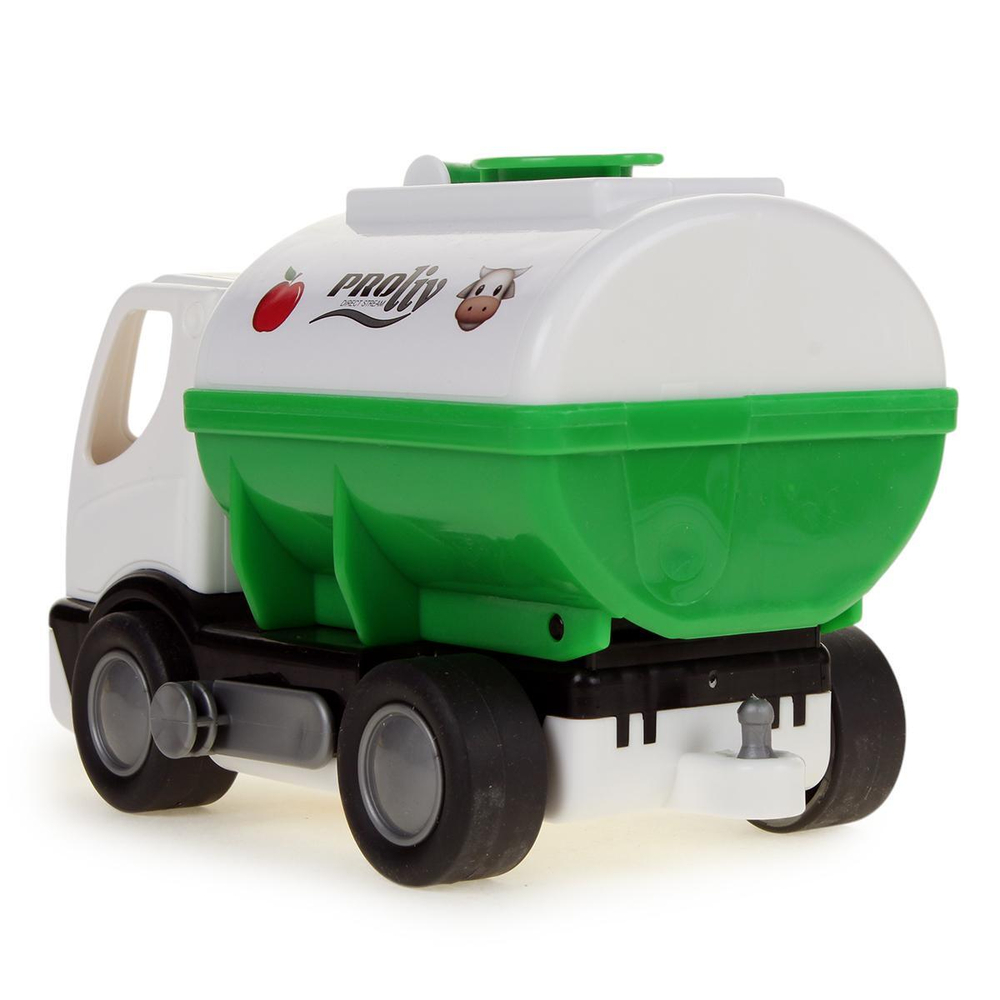 Машина с цистерной "Мой первый грузовик" "PROliv" зелёный, в сетке (Полесье)