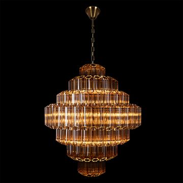 Подвесная люстра 27*Е14 10579/800 Amber янтарный Celebration LOFT IT